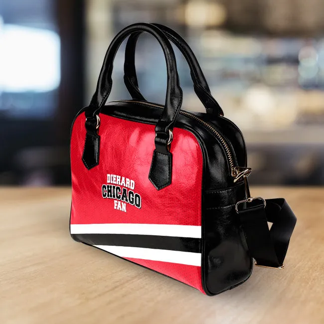 Diehard Chicago Fan Sports Shoulder Handbag