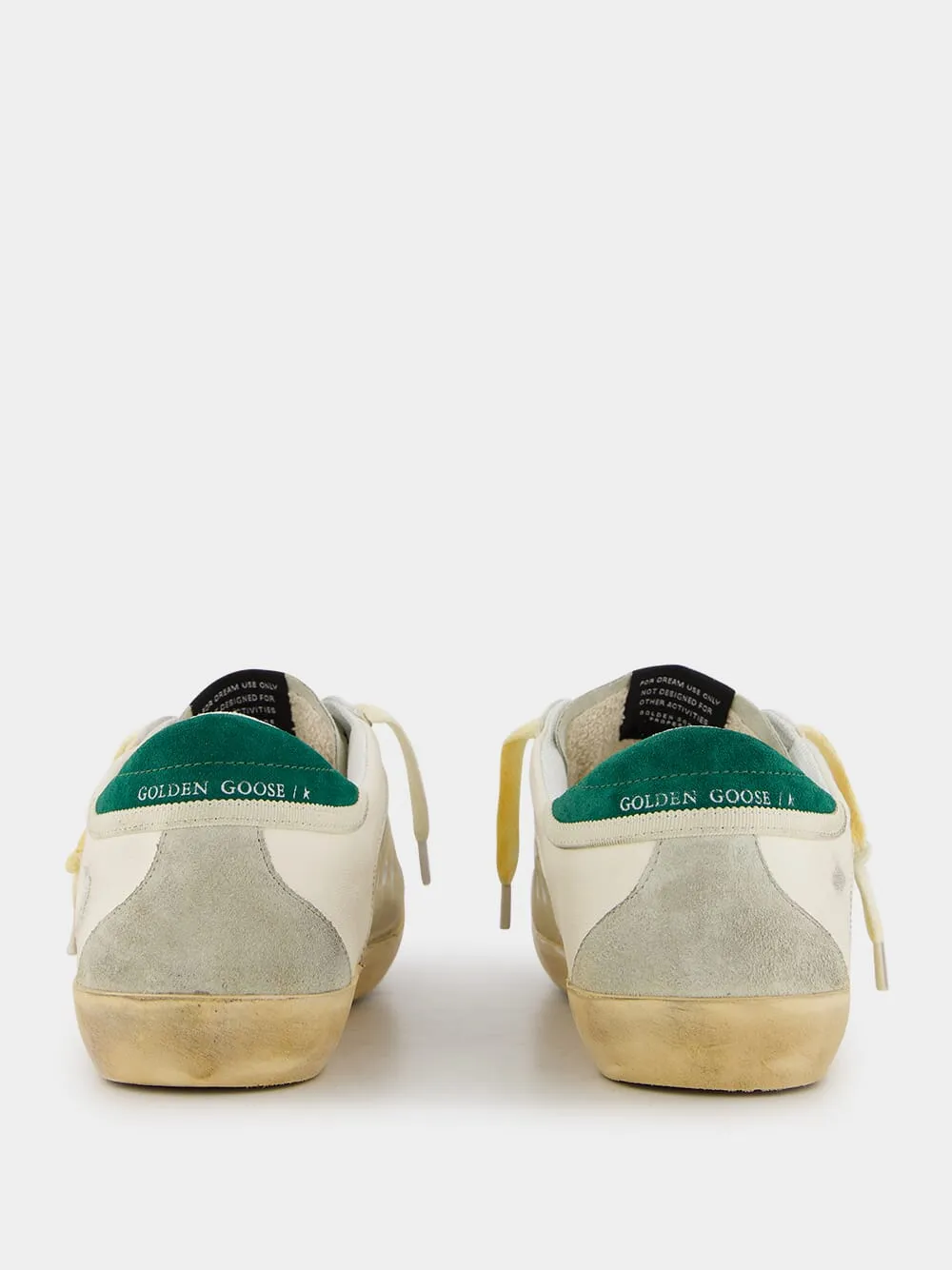 Distressed Super-Star Panelled Sneakers