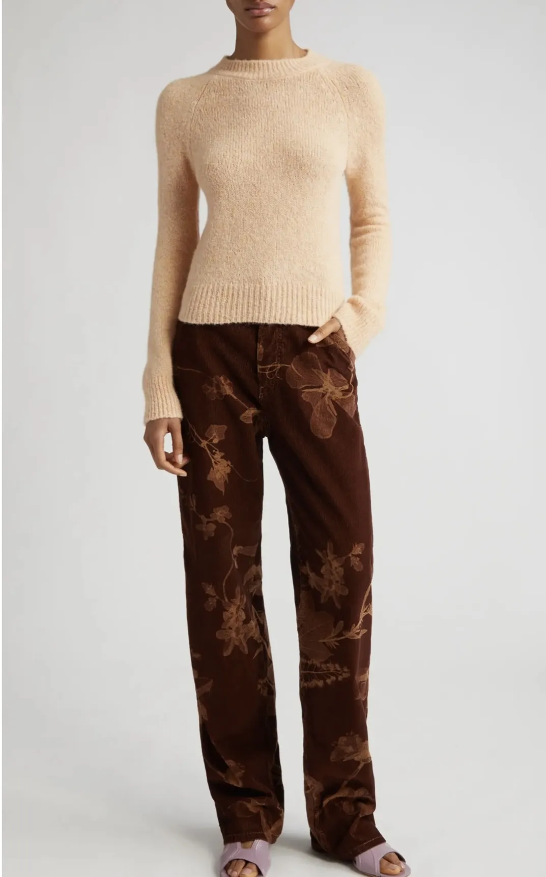 Dries Van Noten  |Fitted sweater