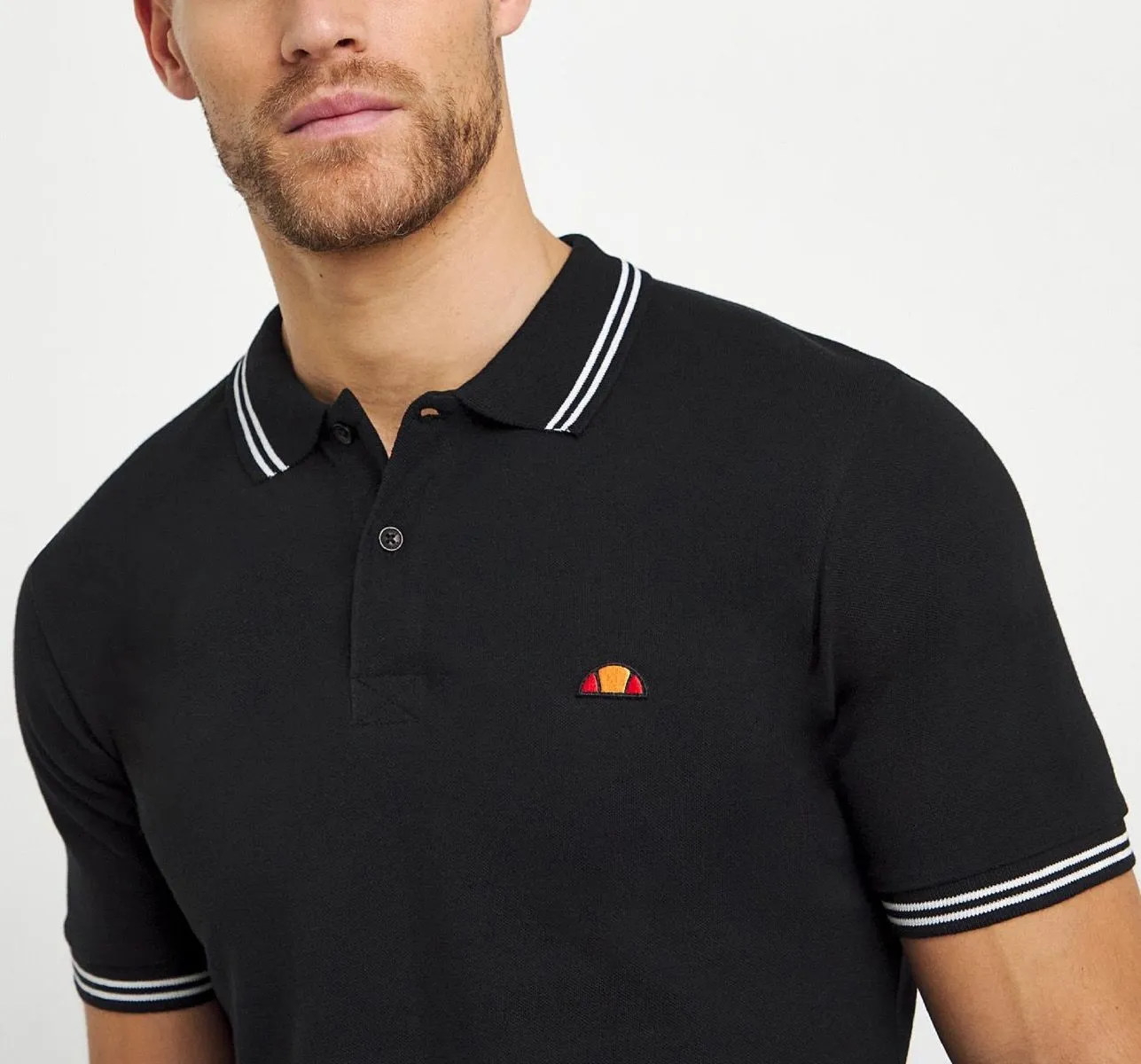 Ellesse Rooks Polo Shirt Black