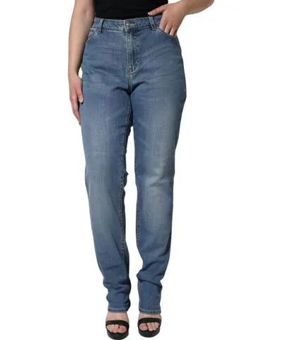 Emporio Armani Washed High Waisted Skinny Women Women's Jeans