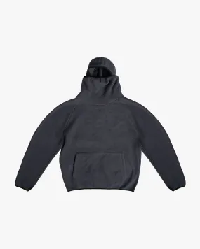 EPTM BALACLAVA SHERPA HOODIE-CHARCOAL