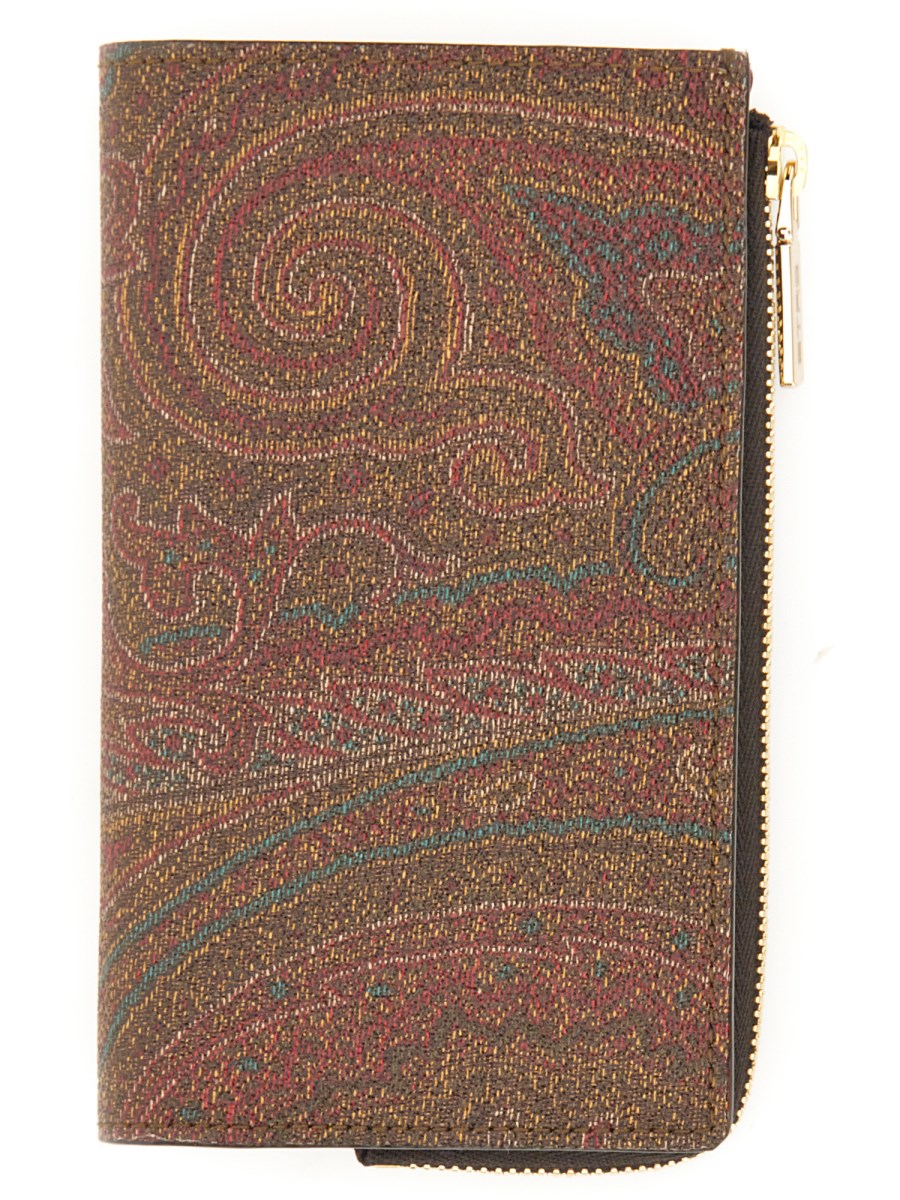 ETRO    CLASSIC PAISLEY WALLET