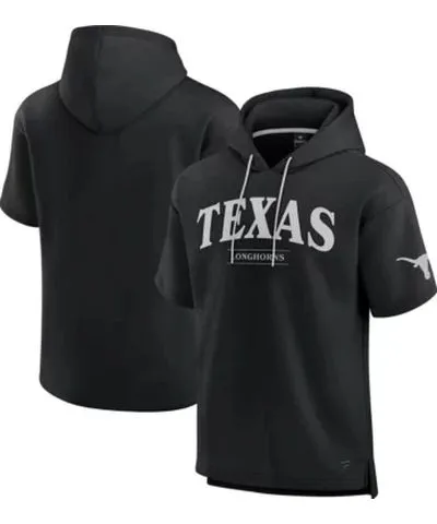 Fanatics Men's NCAA Fanatics Texas Longhorns Ready Short Sleeve Pullover Hoodie