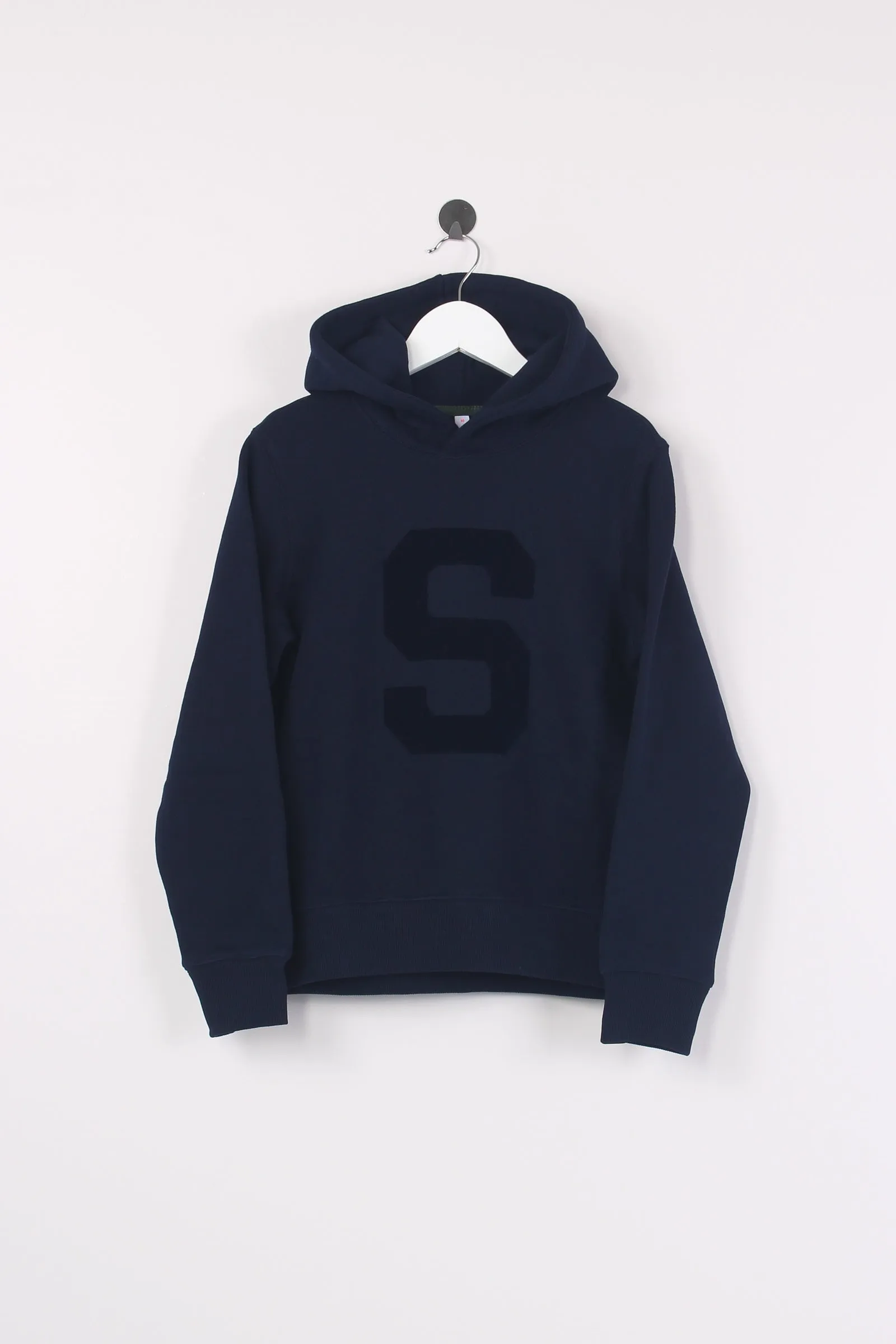 Felpa Cappuccio Hoodie Navy Blue