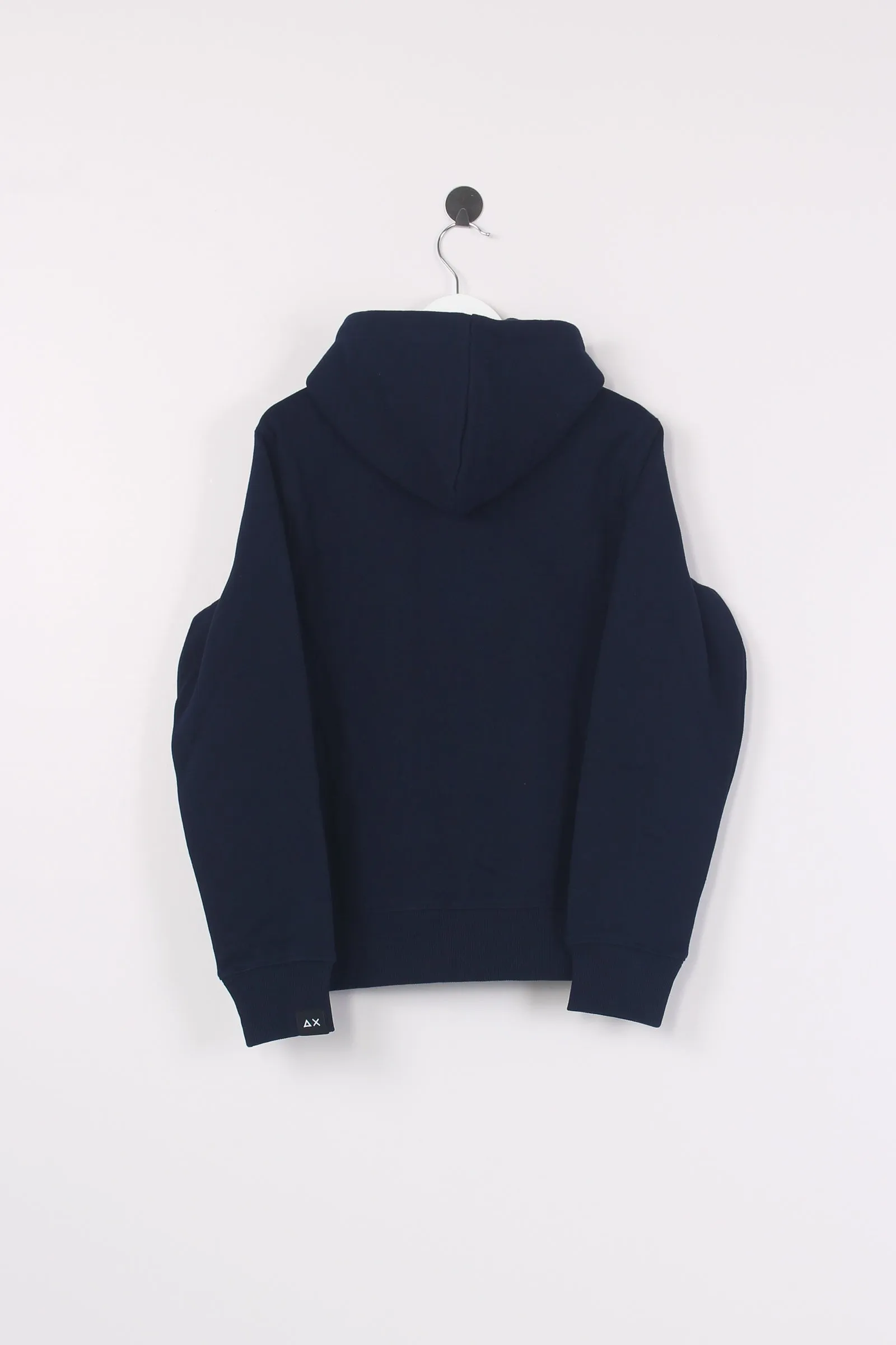 Felpa Cappuccio Hoodie Navy Blue