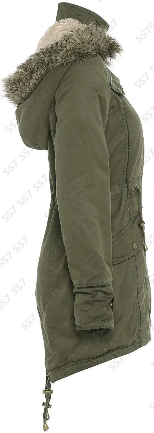  Fishtail Parka with Hood (Curve)