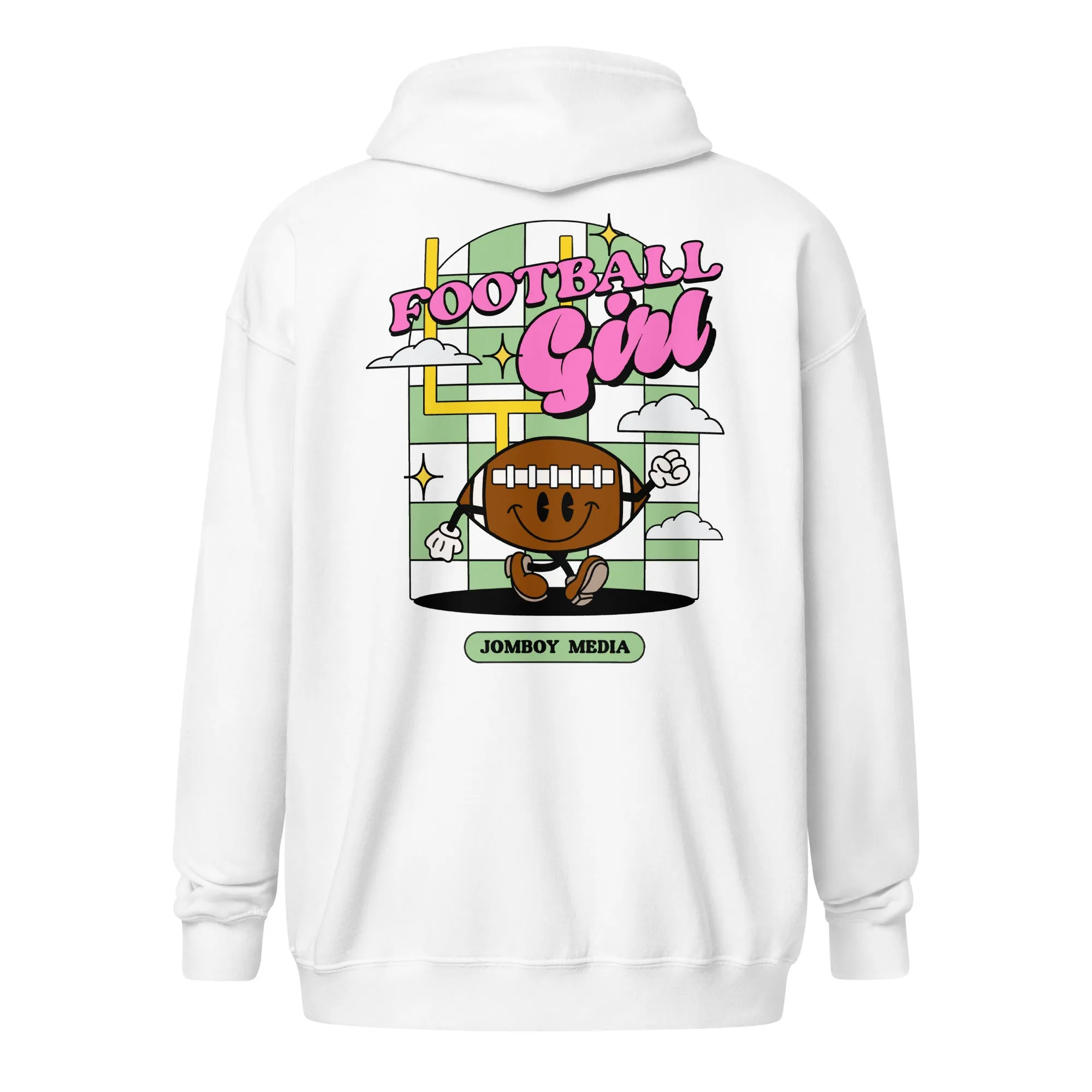 FOOTBALL GIRL | ZIP-UP HOODIE