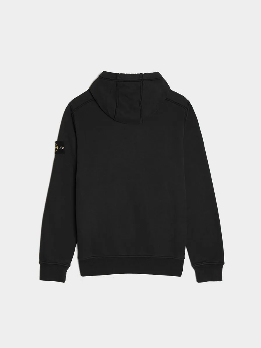 Garment Dyed Classic Hoodie, Black