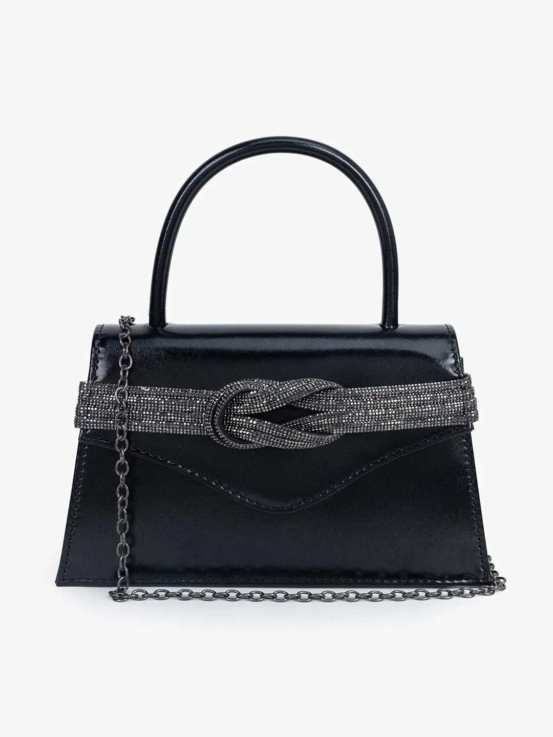 Glamorous Metallic Party Handbag