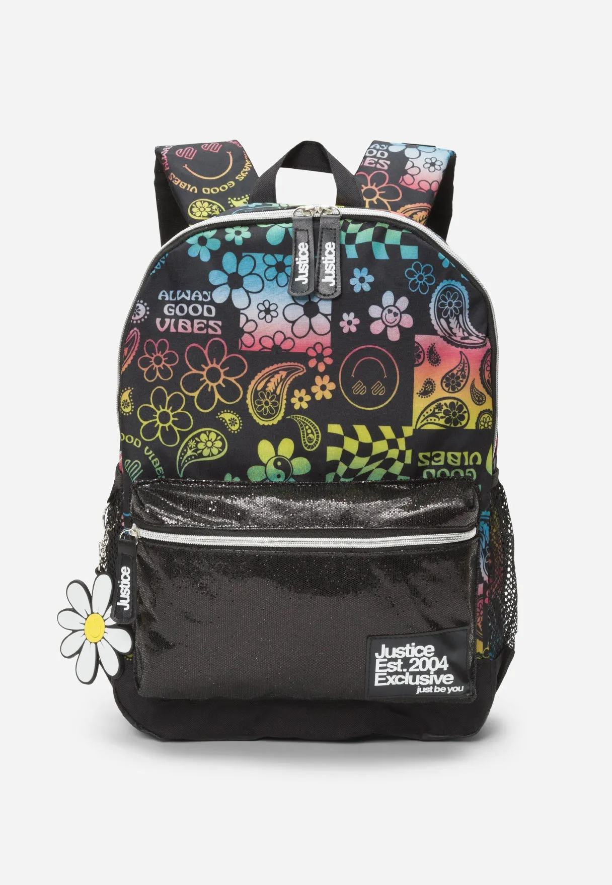 Glitter Graphic Backpack