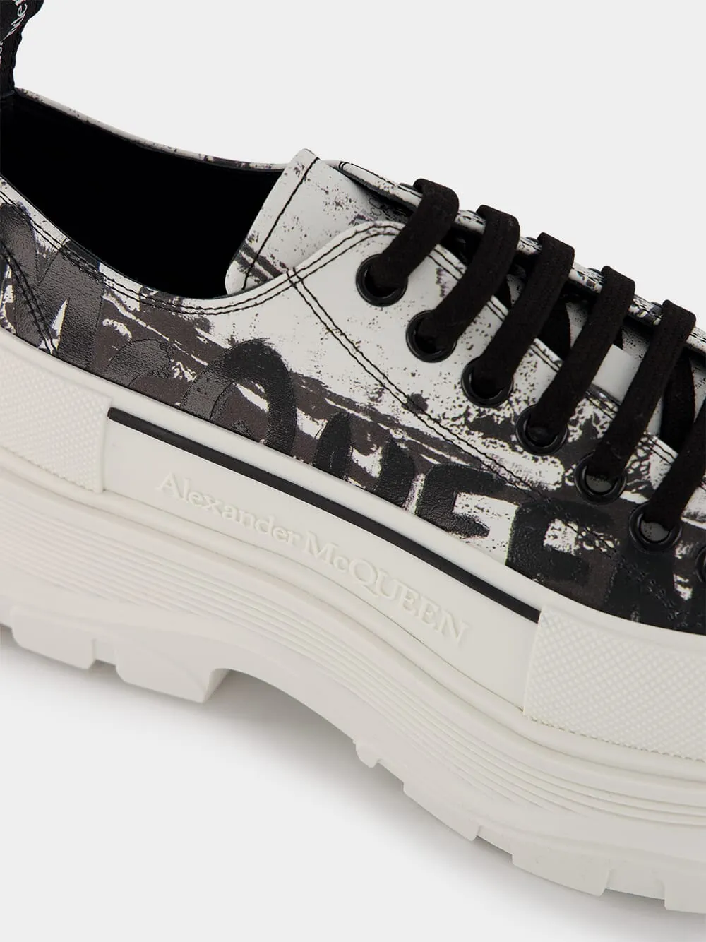 Graffiti Tread Slick Sneakers