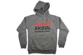 Gray Raglan International Hoodie