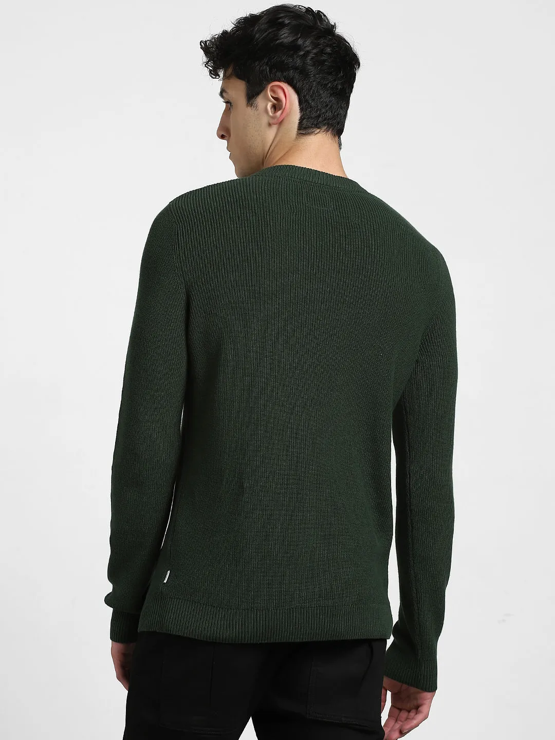 Green Knitted Sweater