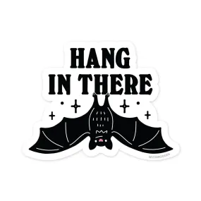 Hang in There Bat Sticker