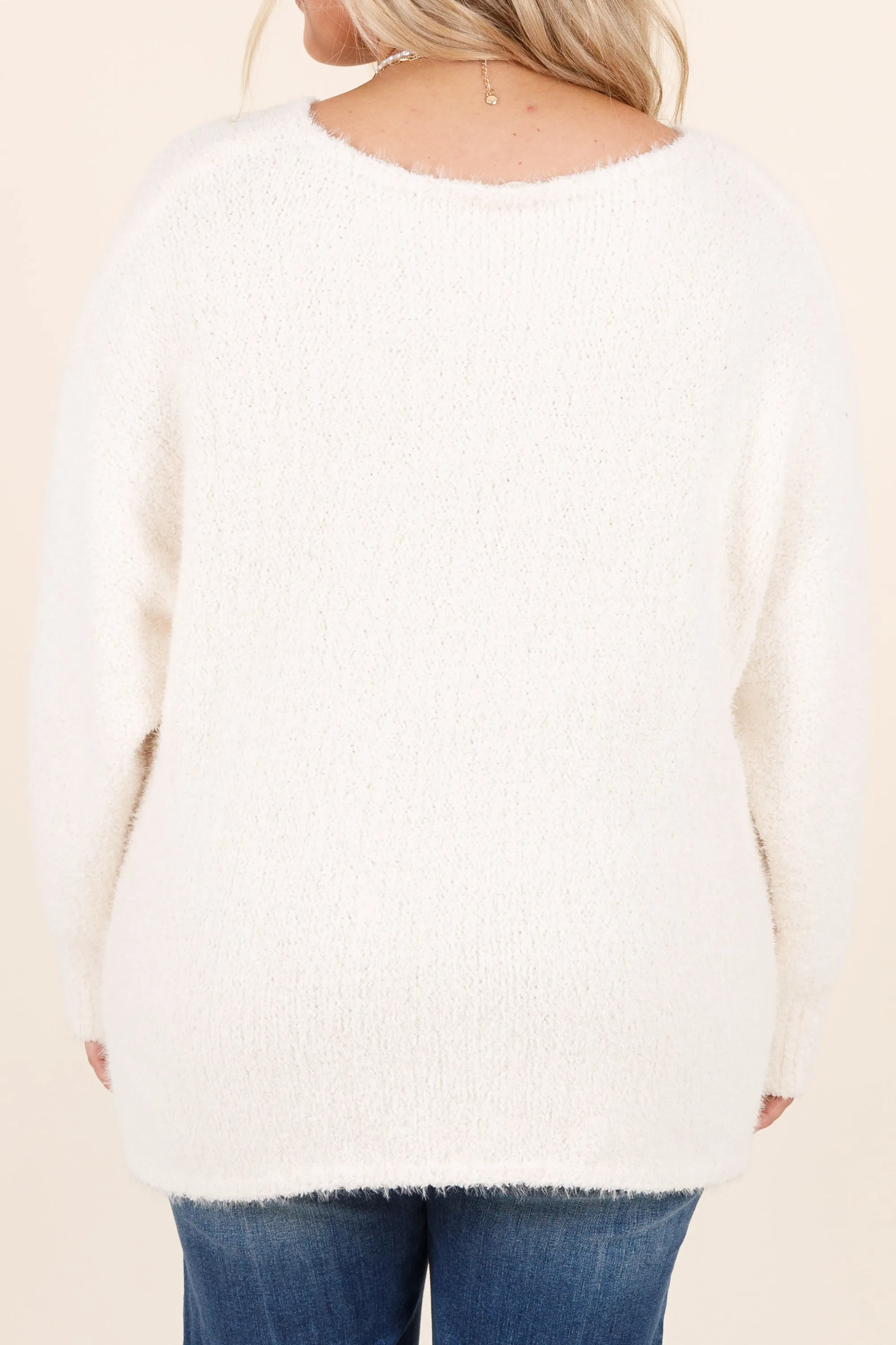 Heaven Is Here Sweater, Ivory