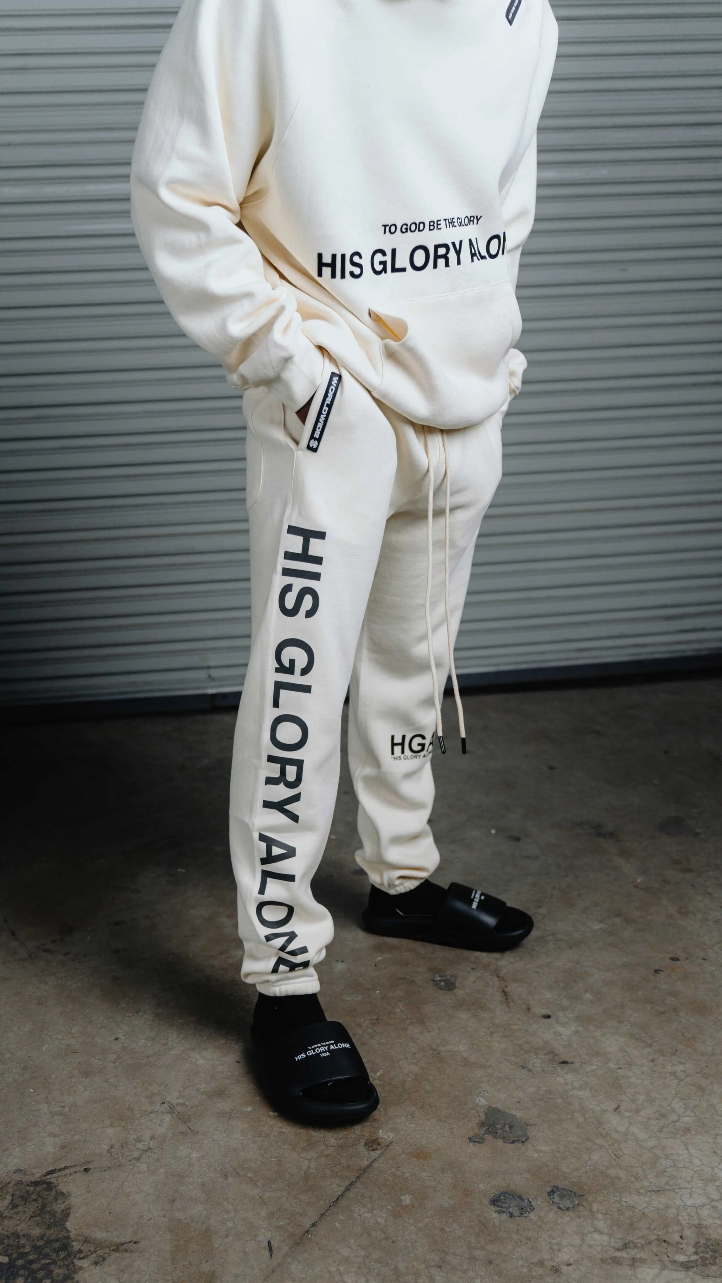 HGA Eagle Comfort Hoodie - (Cream)