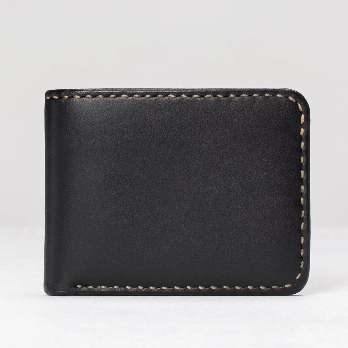 Iron Heart - Wallet- IHG-035 Calf Folding Wallet - Black