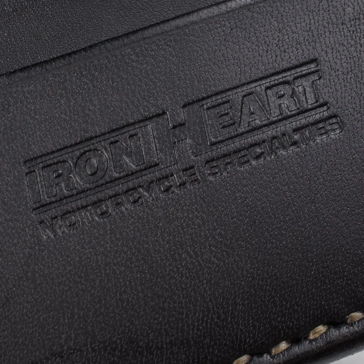 Iron Heart - Wallet- IHG-035 Calf Folding Wallet - Black