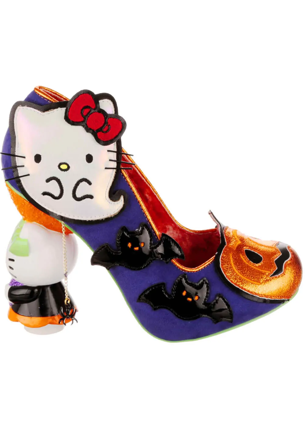 Irregular Choice x Hello Kitty Pumpkin Kitty Pumps Purple