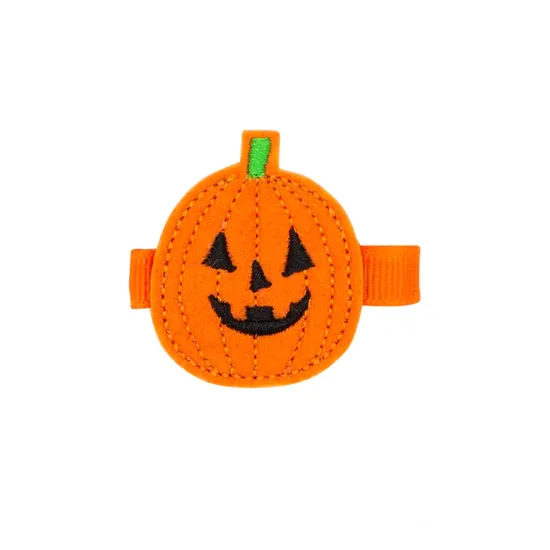 Jack O Lantern Hair Clip