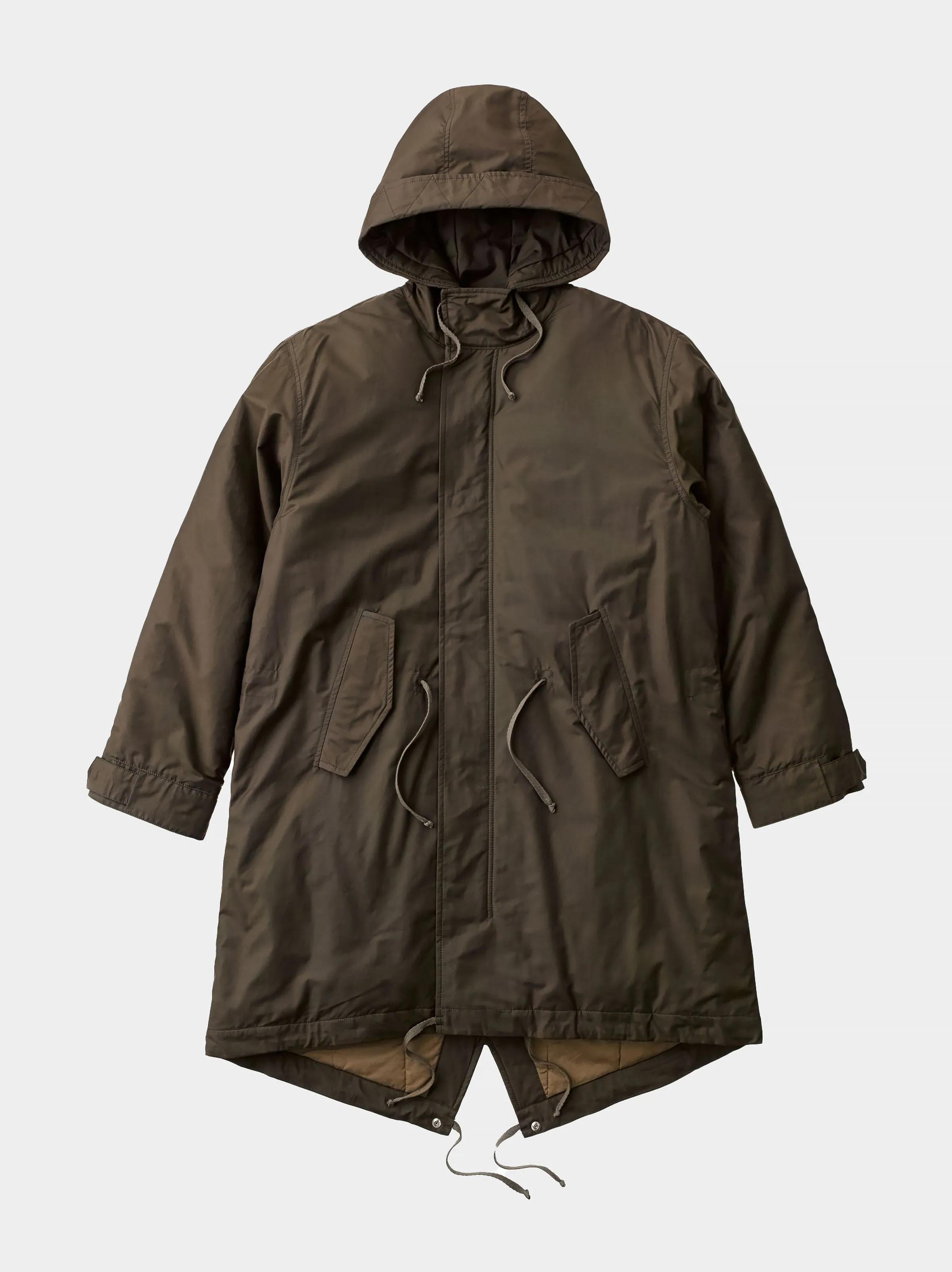 Kajjan Waxed Parka Olive