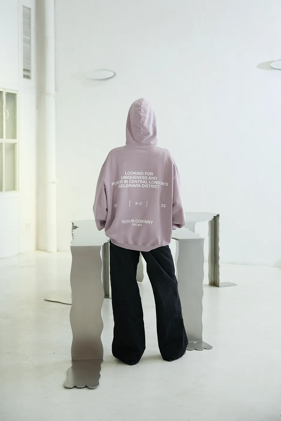 LAVENDER BELGRAVE HOODIE