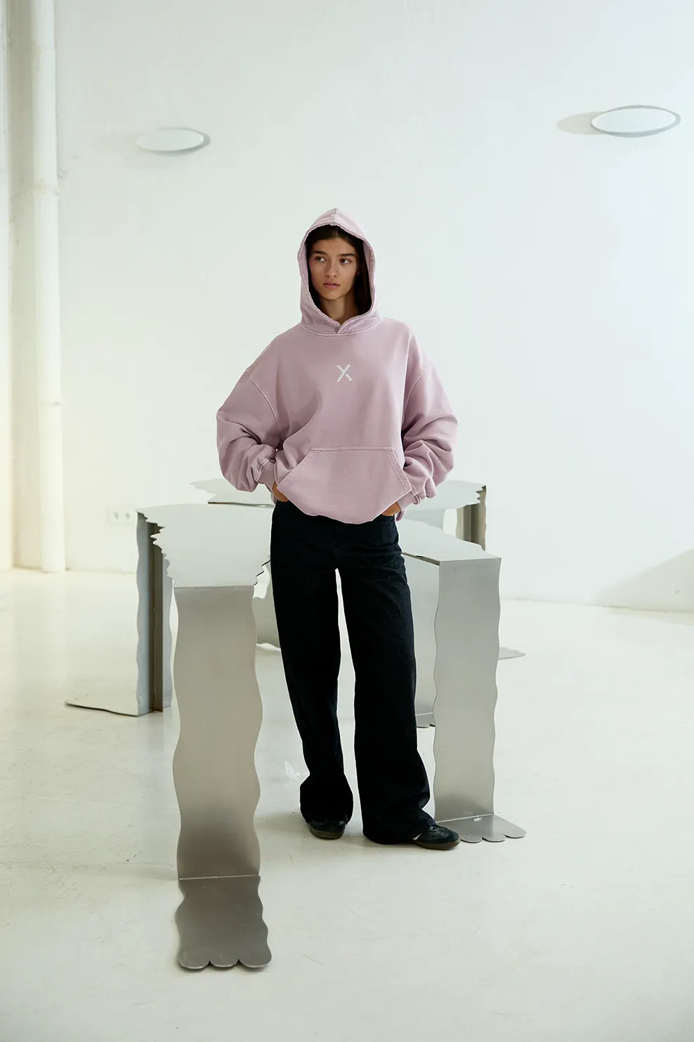 LAVENDER BELGRAVE HOODIE