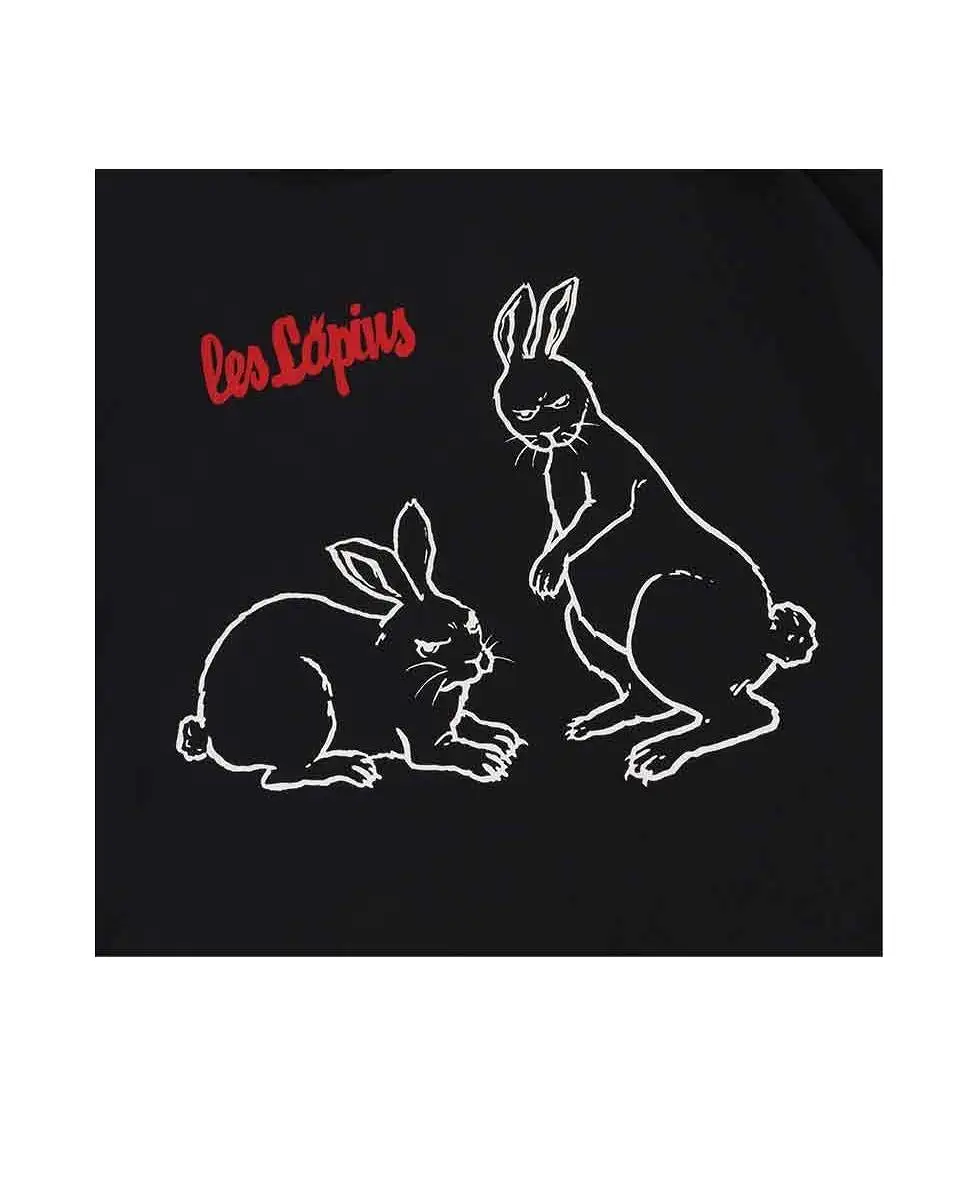 Les Lapins T-Shirt Black