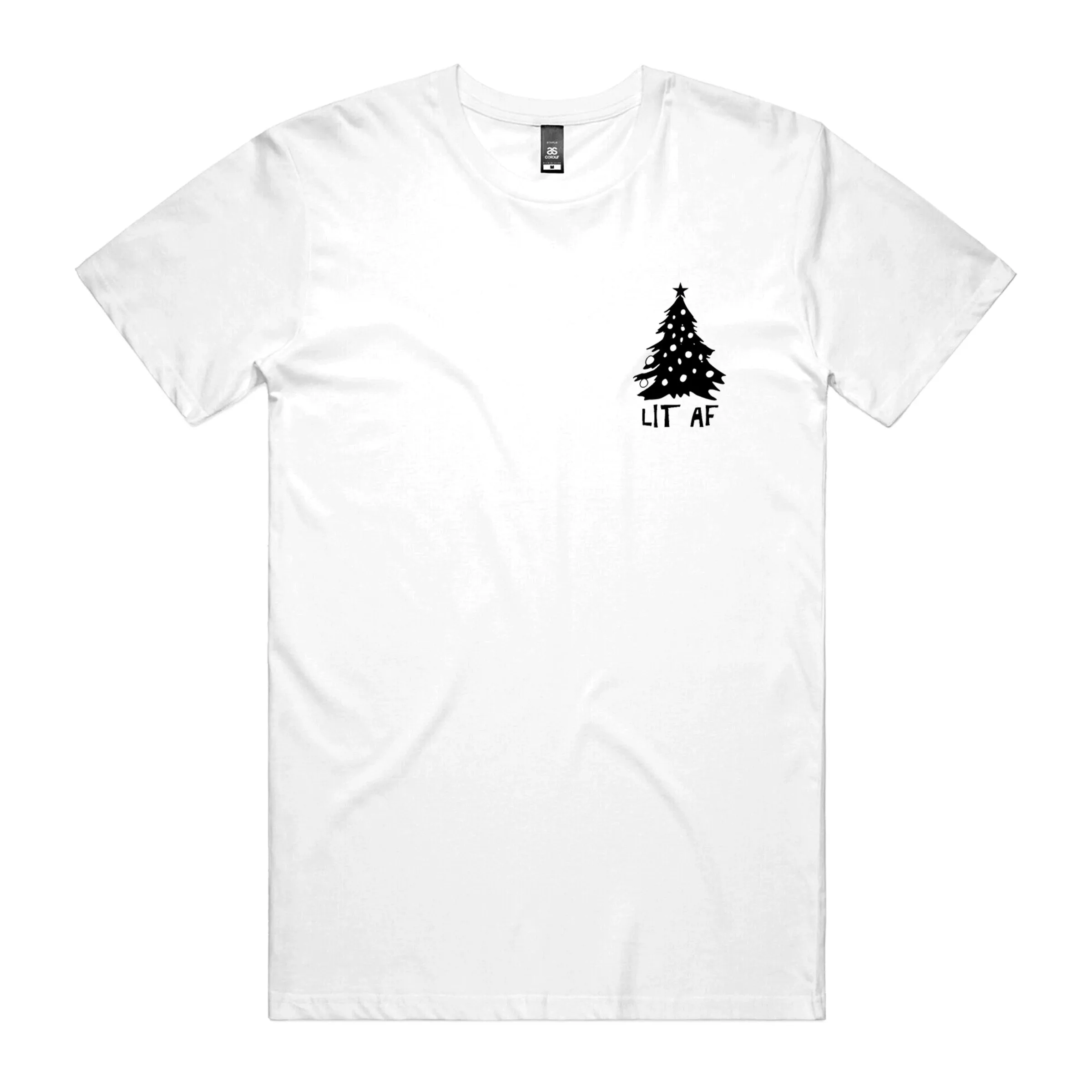 Lit AF Christmas T-Shirt