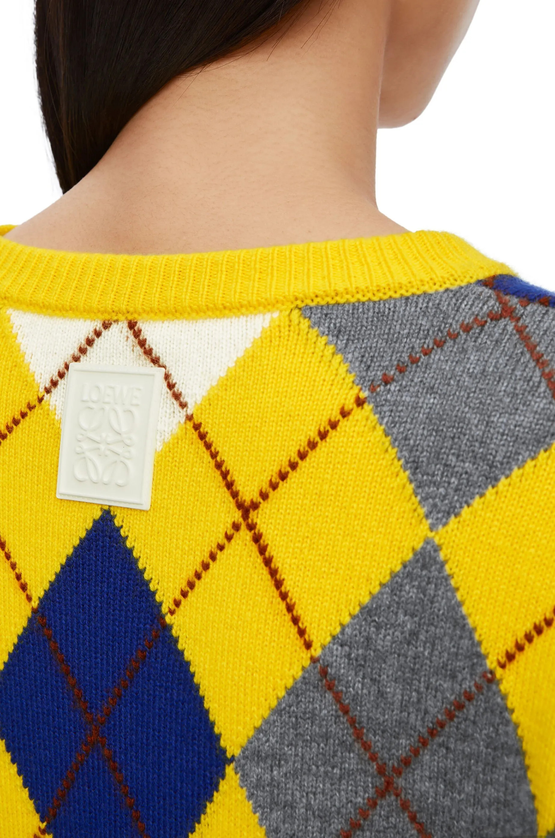 LOEWE  |Argyle sweater in wool