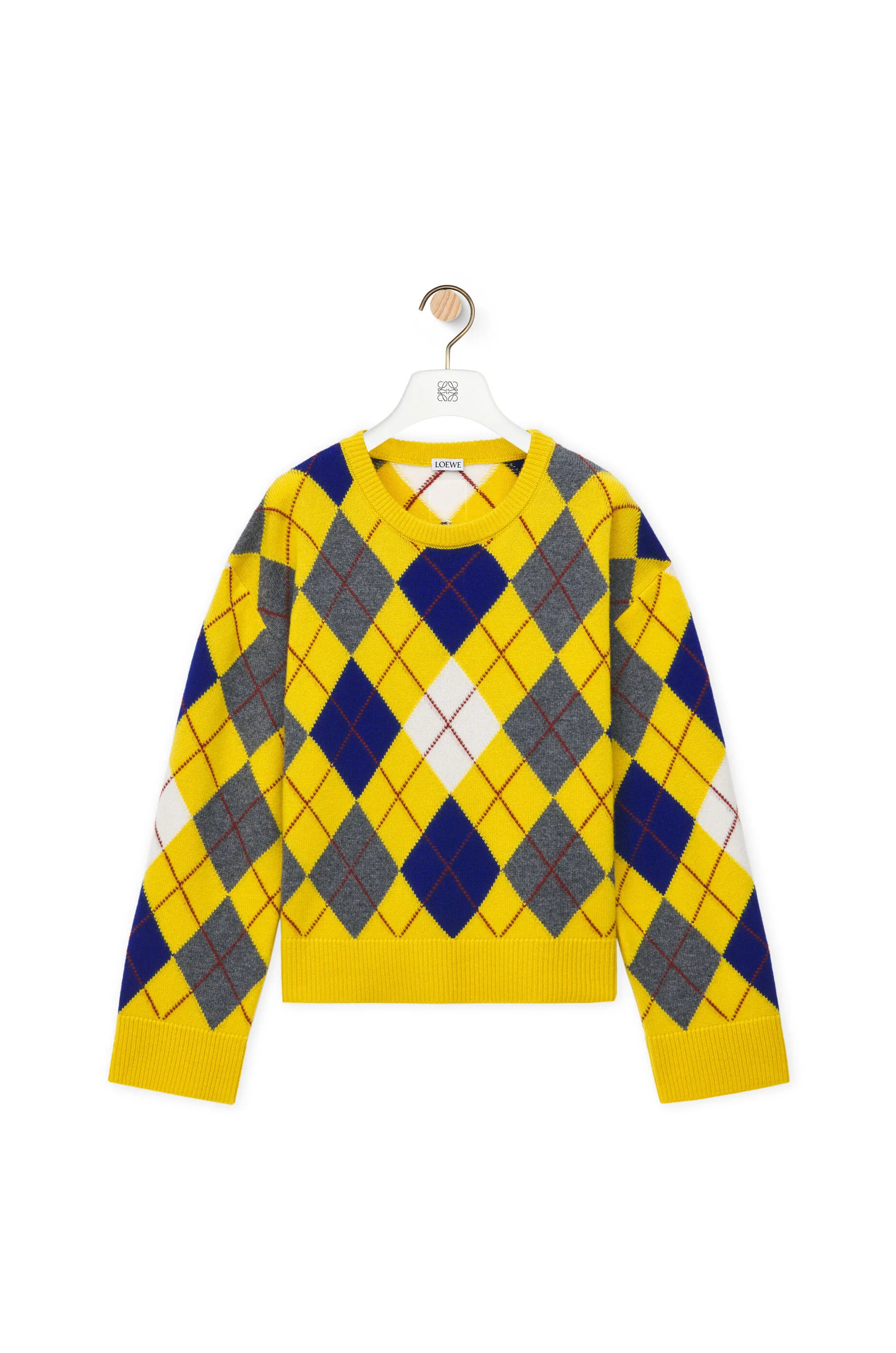 LOEWE  |Argyle sweater in wool