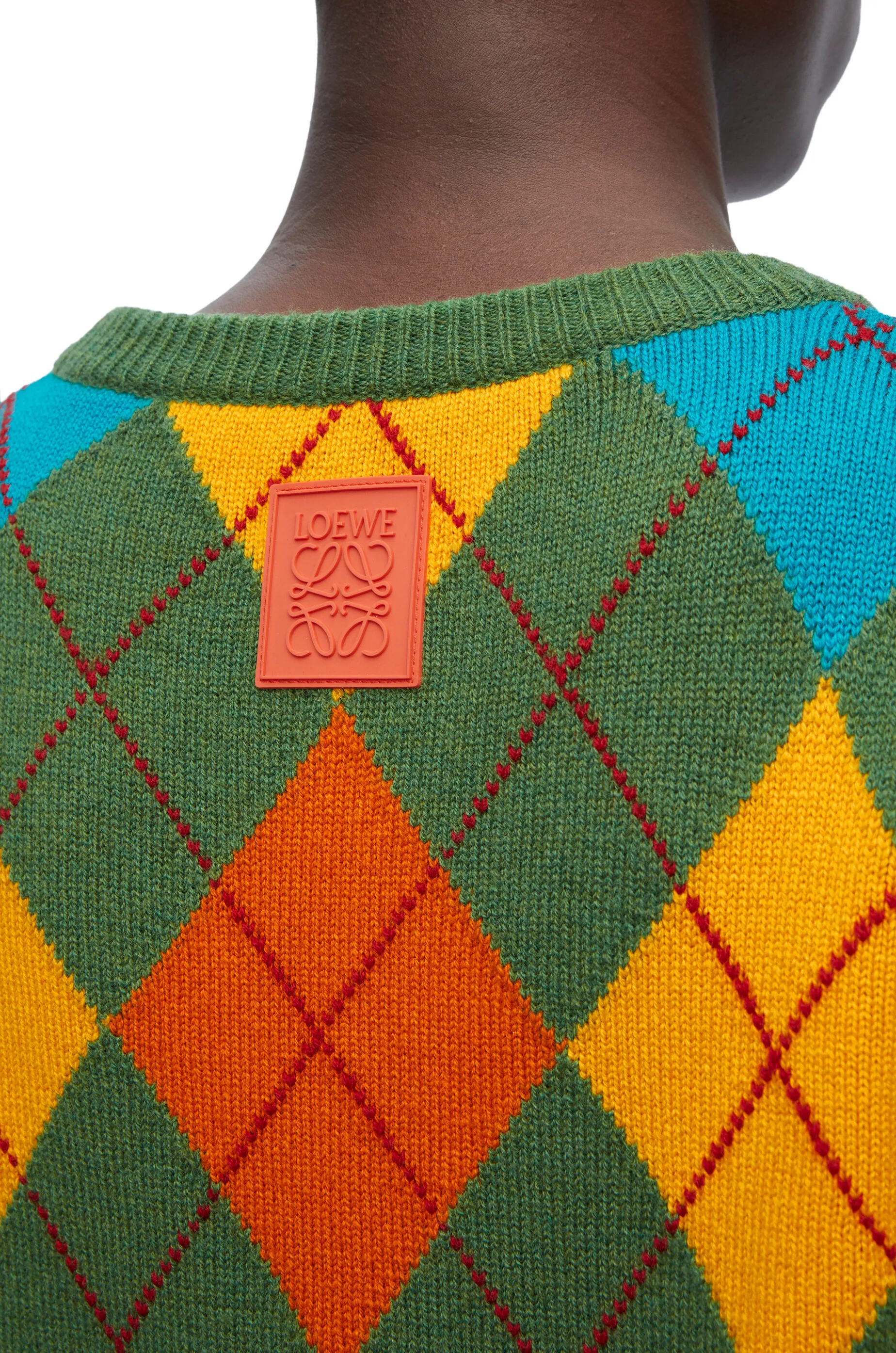 LOEWE  |Argyle sweater in wool