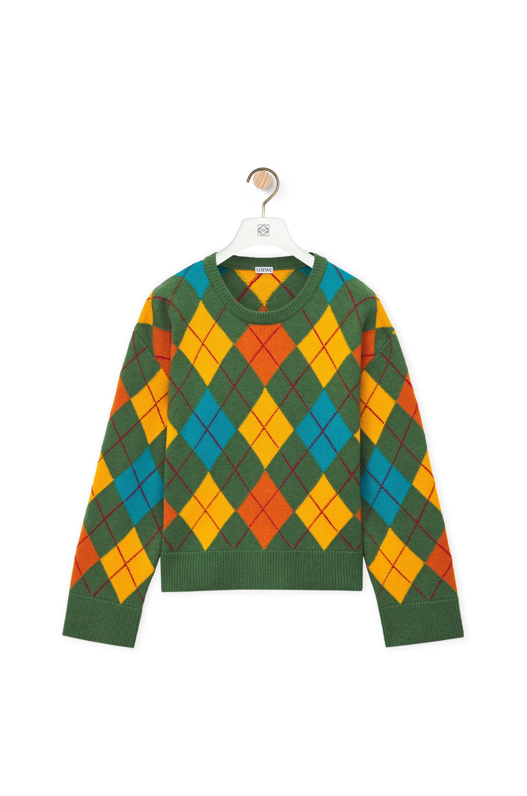 LOEWE  |Argyle sweater in wool