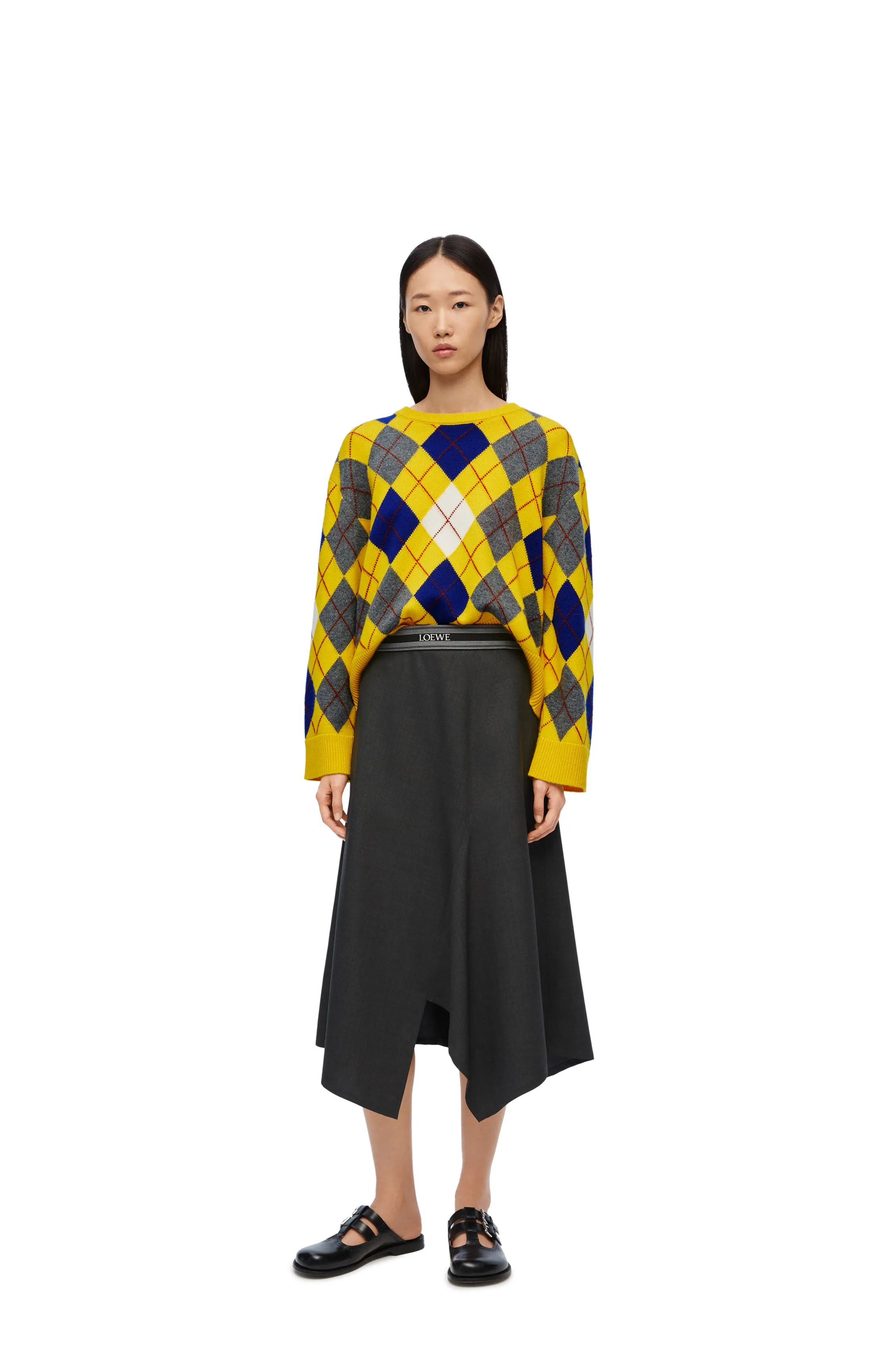 LOEWE  |Argyle sweater in wool