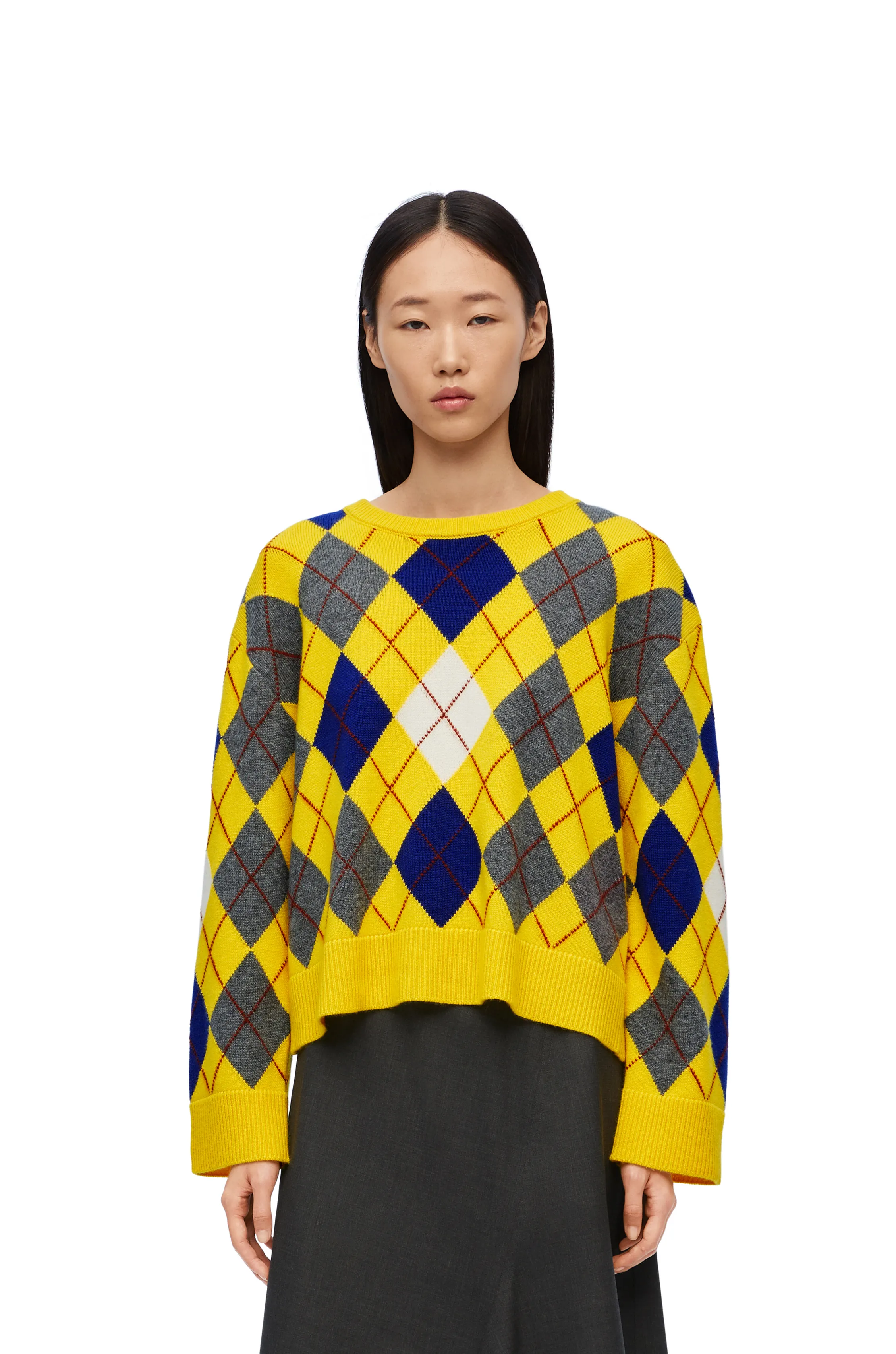 LOEWE  |Argyle sweater in wool