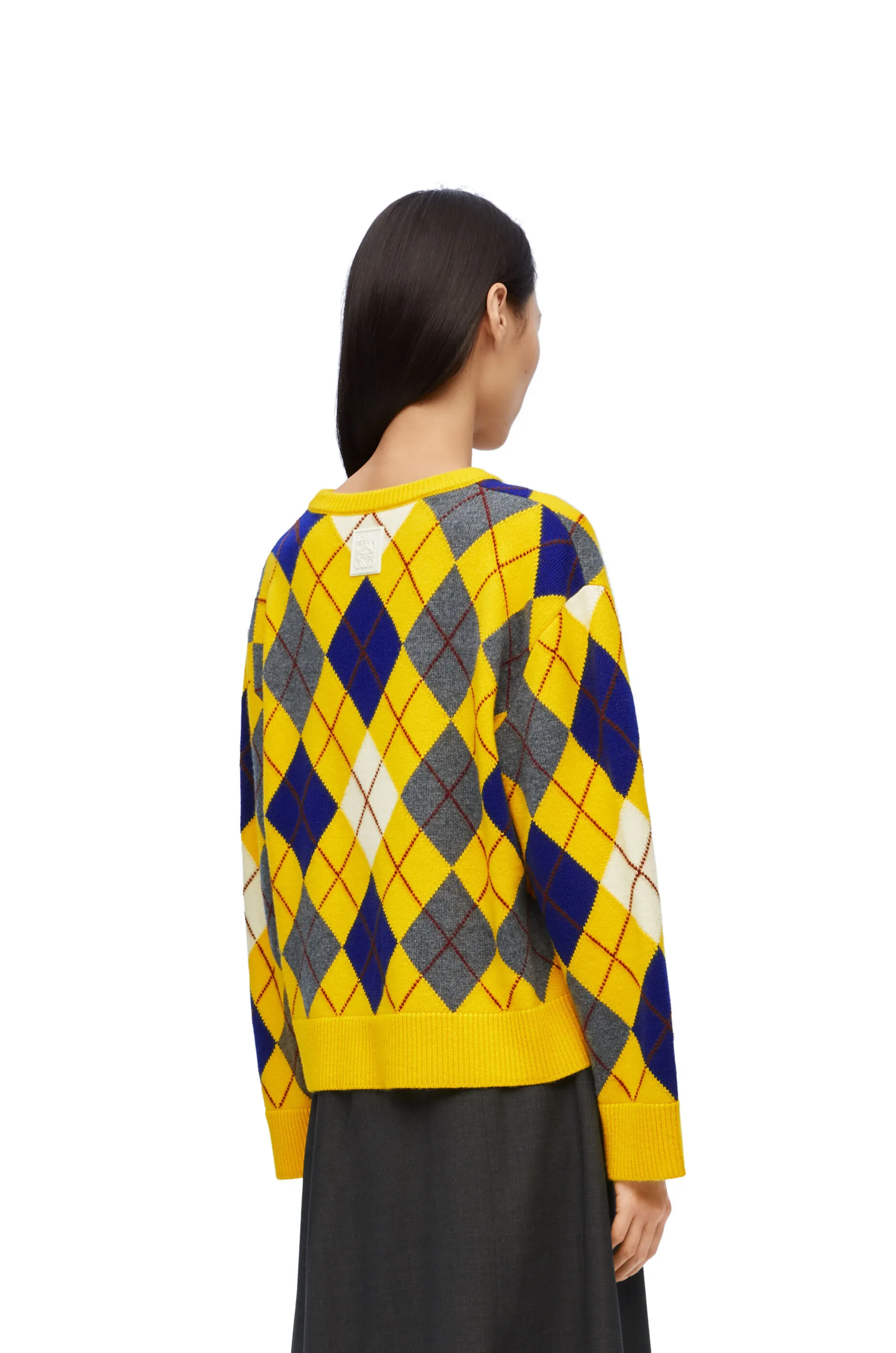 LOEWE  |Argyle sweater in wool