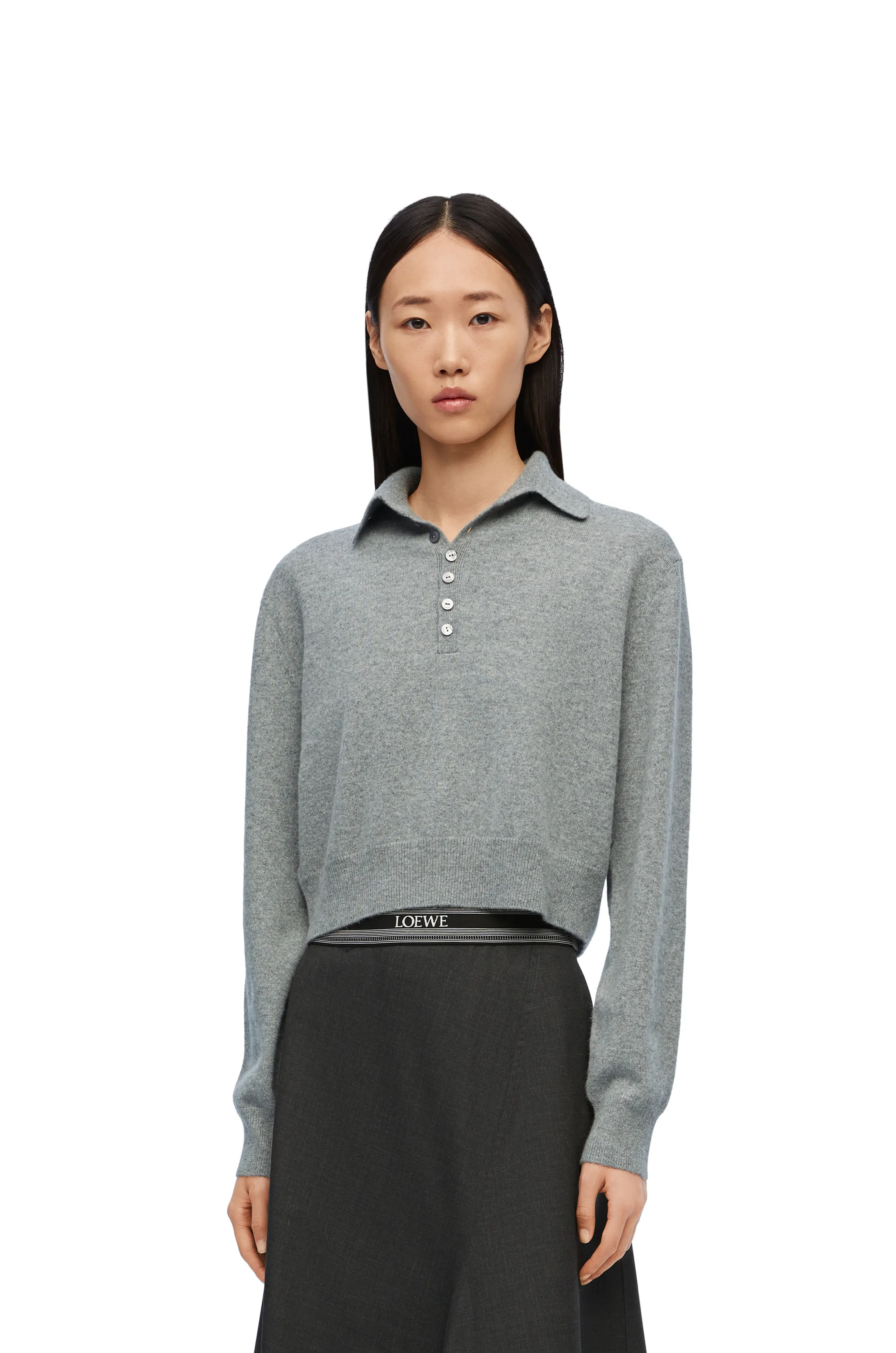 LOEWE  |Polo sweater in cashmere