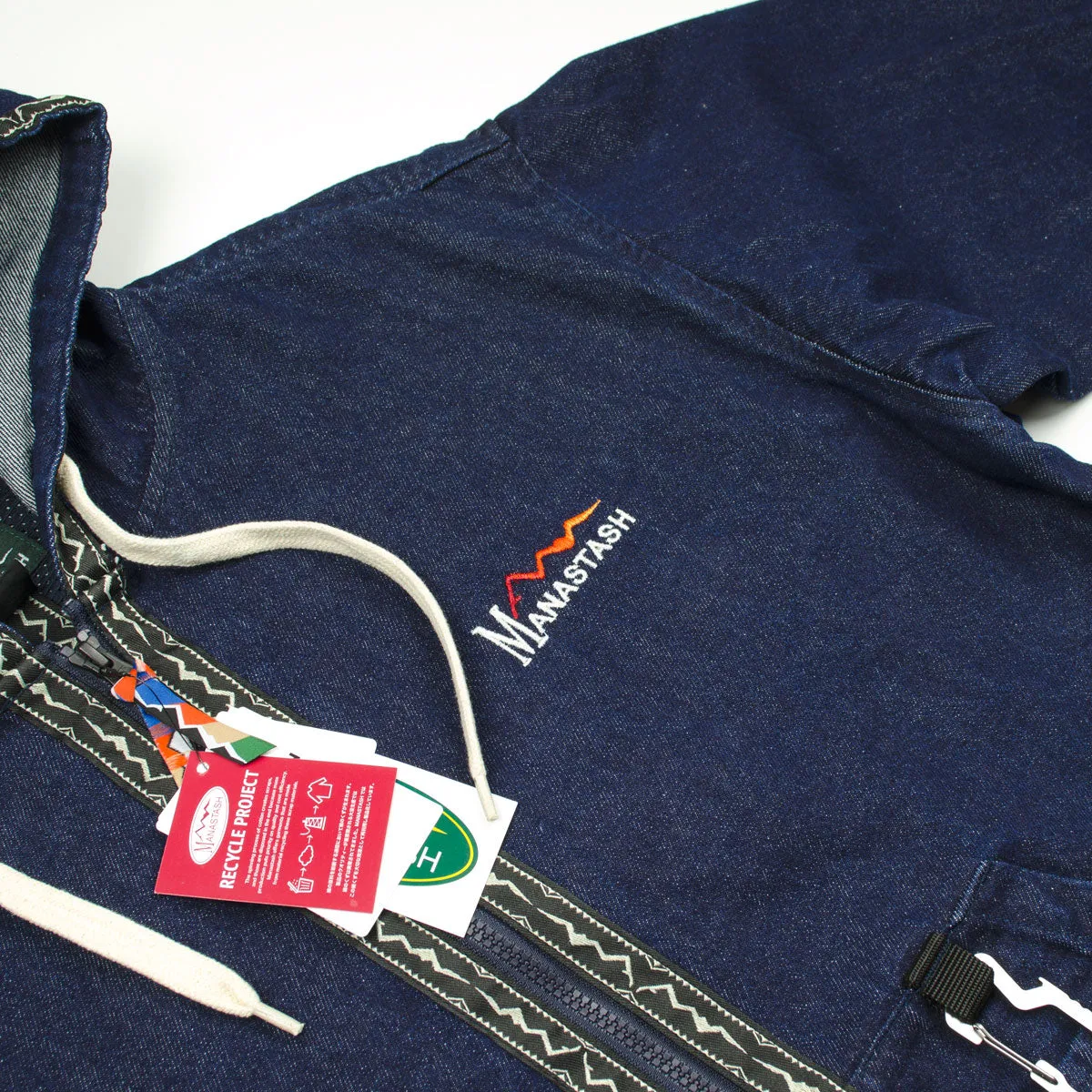 Manastash - Chilliwack Zip Hoodie - Indigo