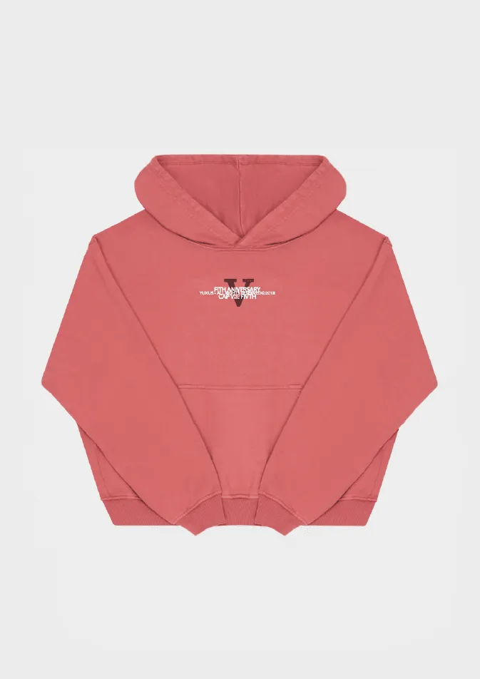 MAROON FIVTH HOODIE