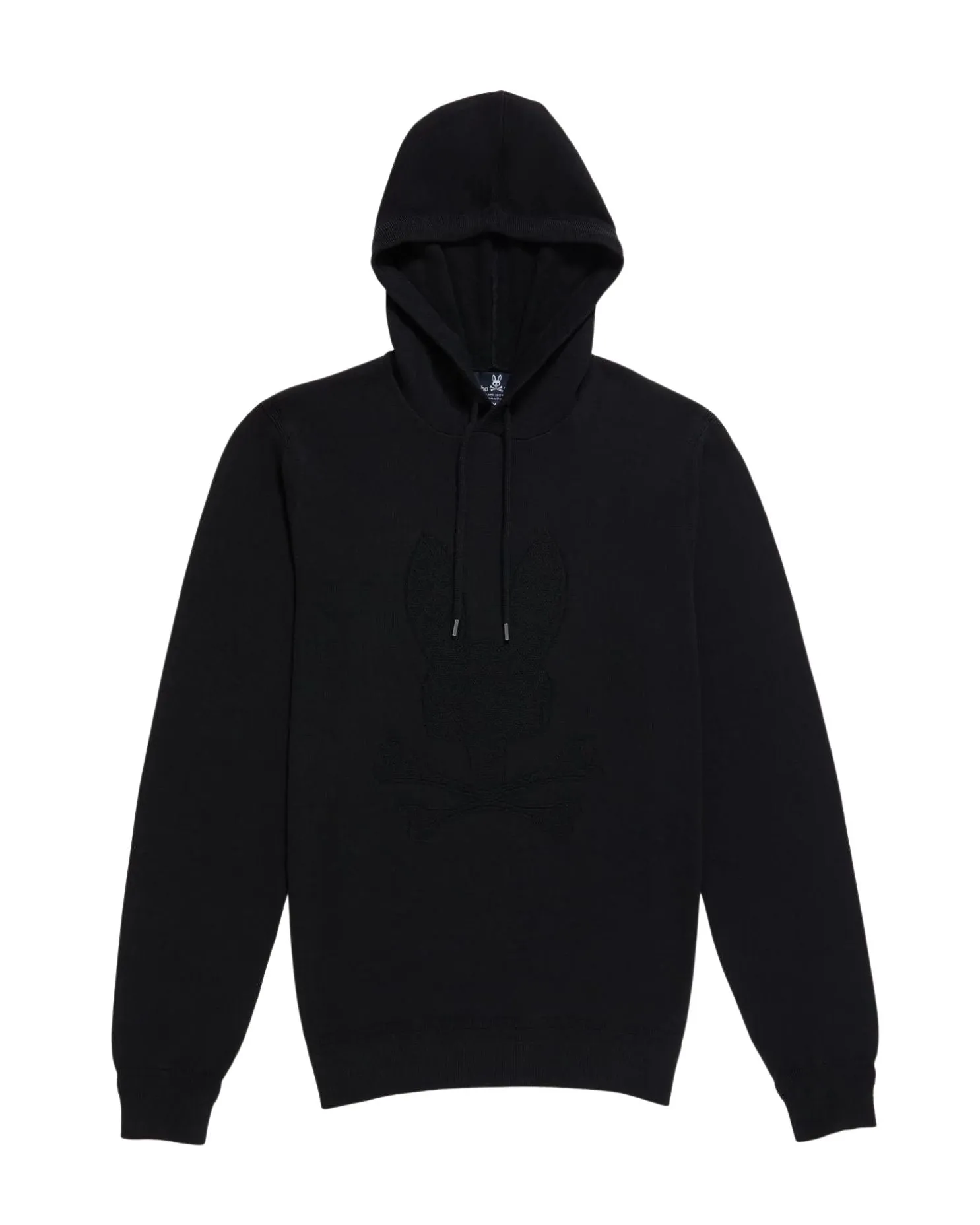 Men's Tonal Bunny Sweater - Black