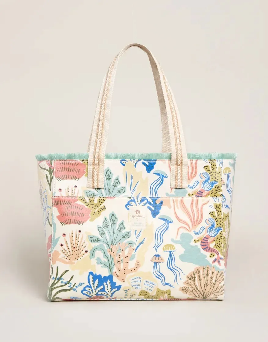 Mermaid Sea Beach Tote