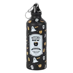 Metal water bottle - witches brew