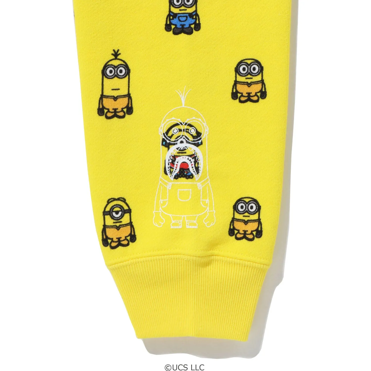 MINIONS SHARK ZIP HOODIE KIDS