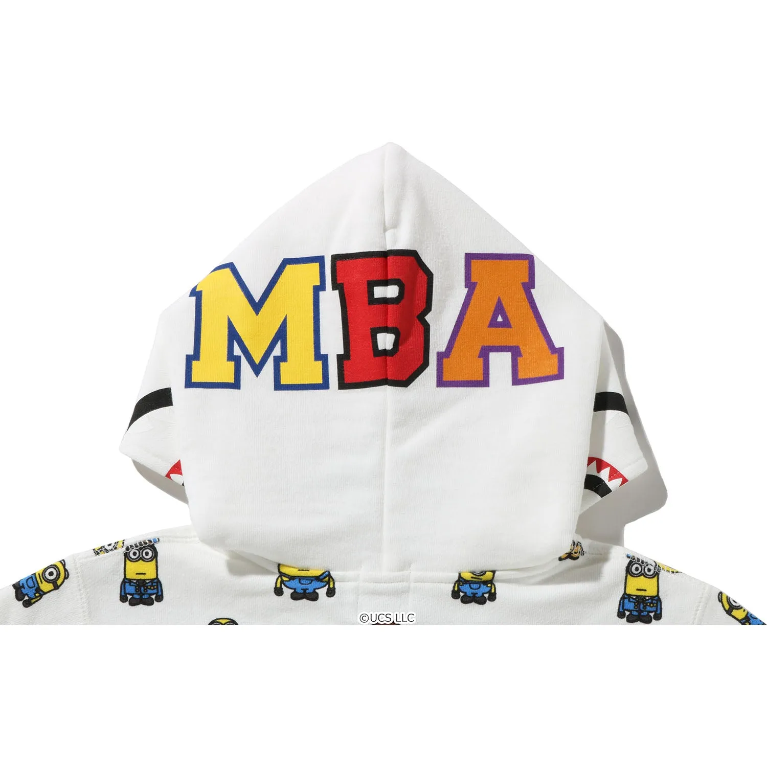 MINIONS SHARK ZIP HOODIE KIDS