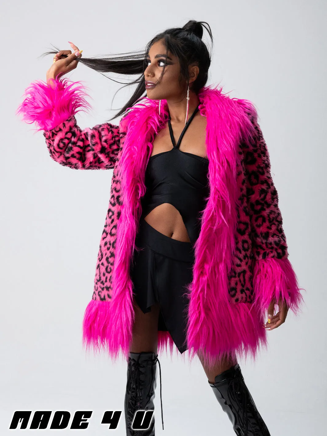 MOLLY FAUX FUR JACKET  MADE 4 U 