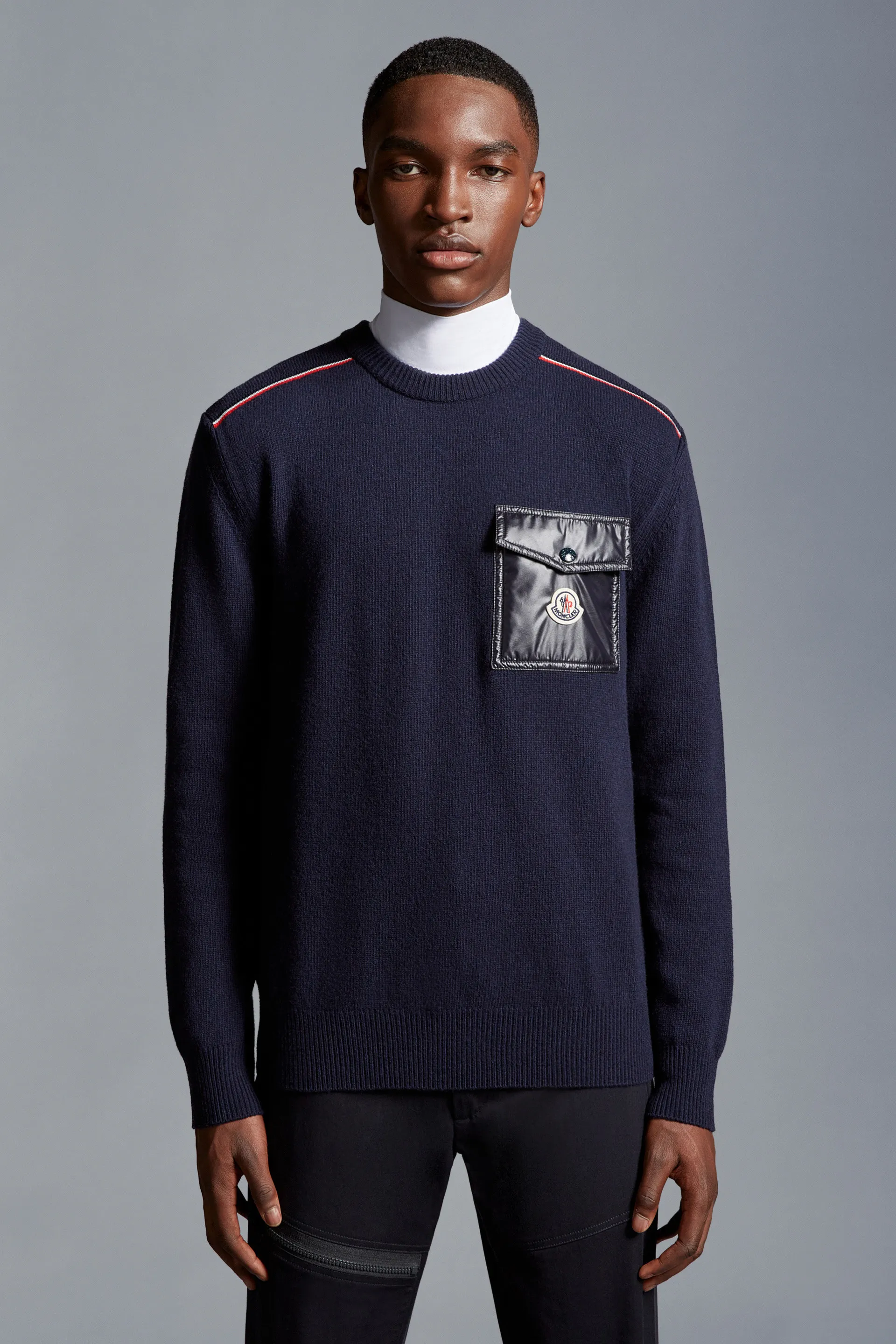 MONCLER  |Cotton Sweater with Pocket