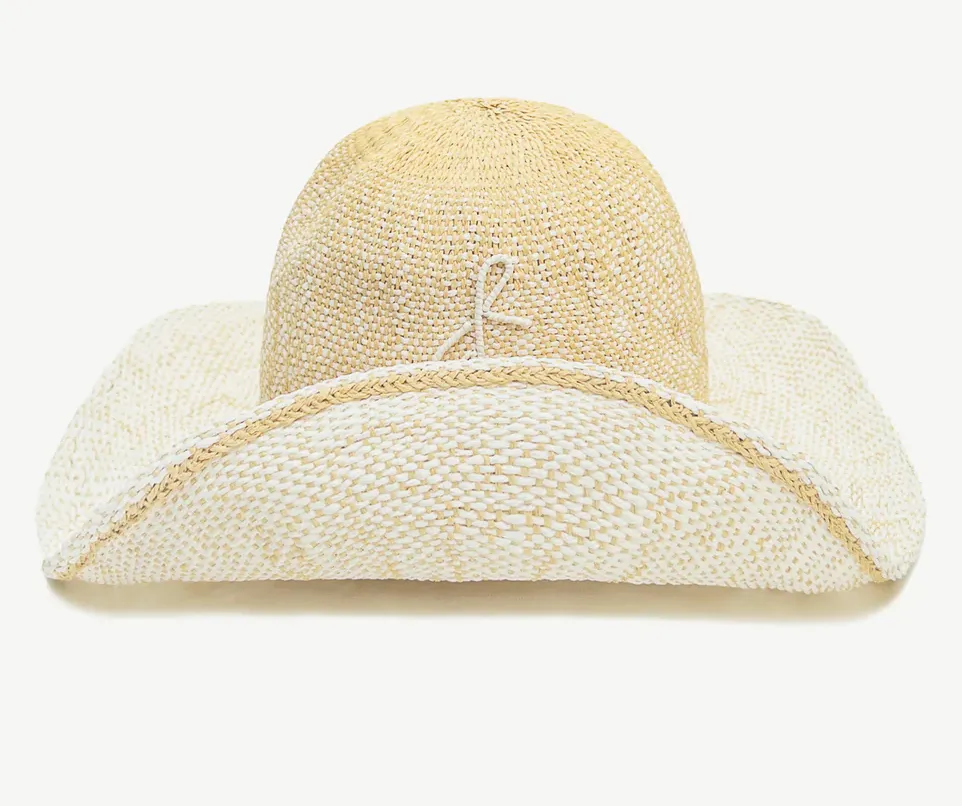 Monogram-Embellished Bucket Hat