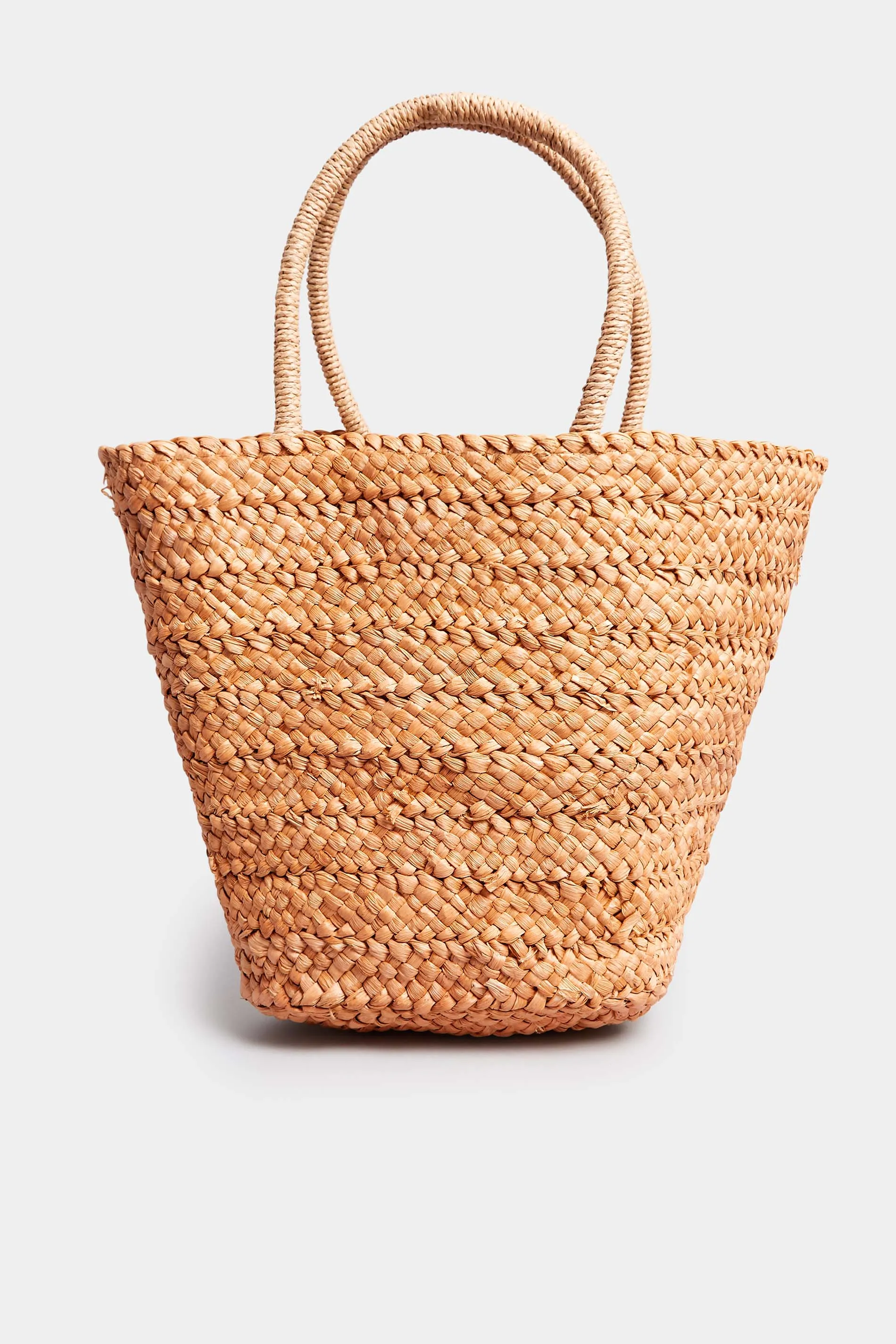 Natural Brown Daisy Straw Bag