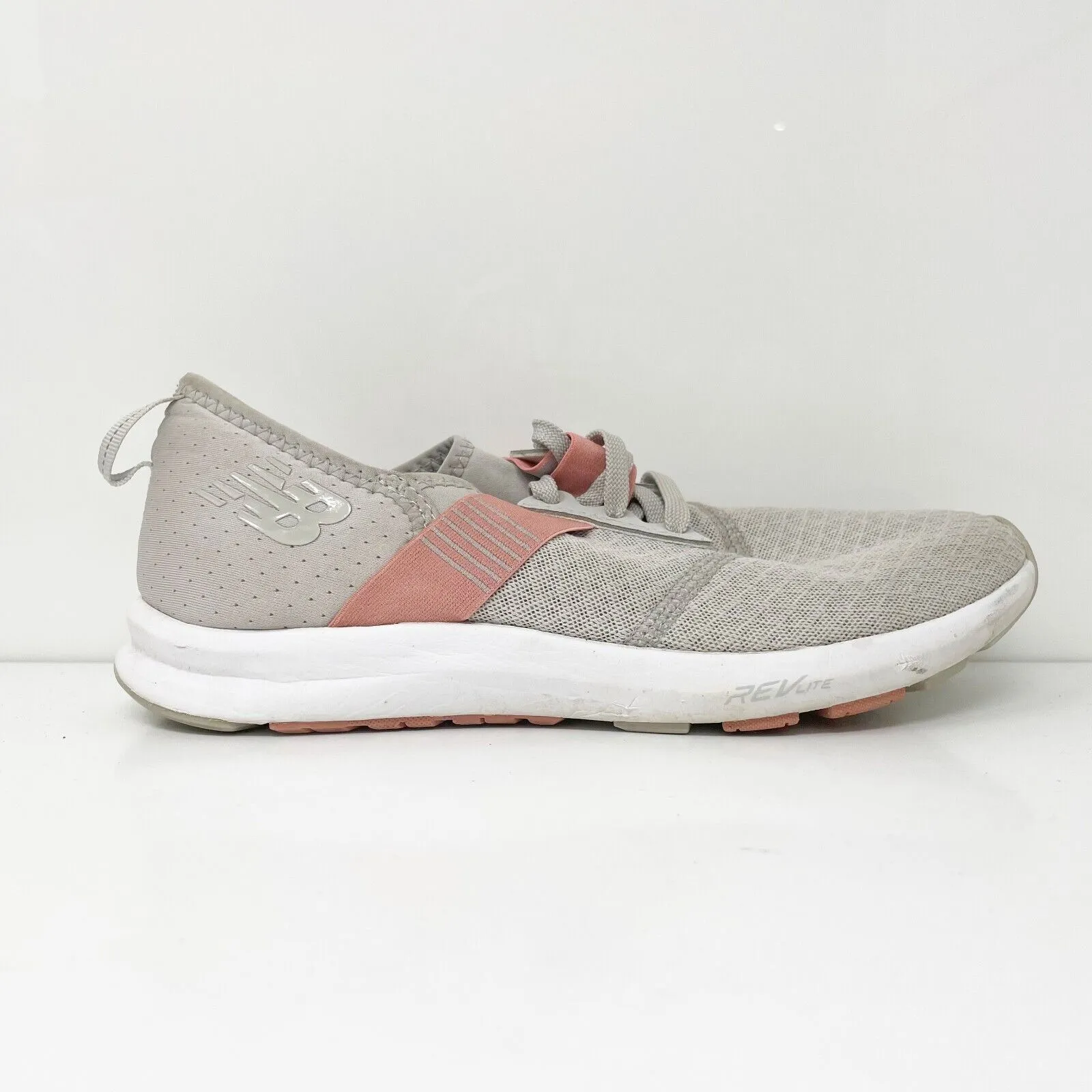 New Balance Womens Fuel Core Nergize WXNRGSM Gray Running Shoes Sneakers Sz 8 B